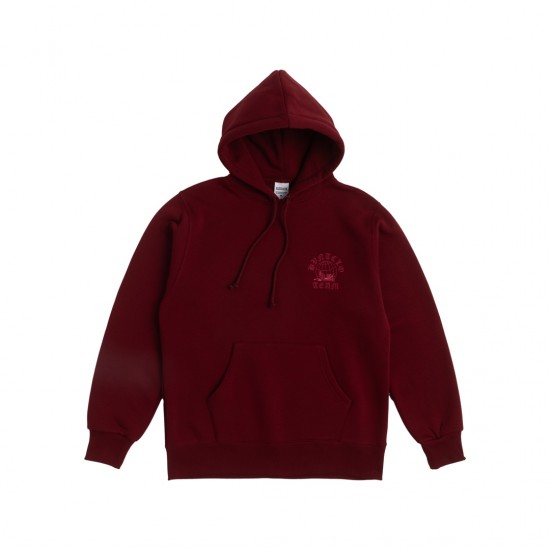 TONE TO TONEBURGUNDY HOODIE