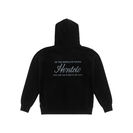 THE WORLD IS YOURS BLACK HOODIE