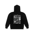 ALL LOGOS BLACK HOODIE