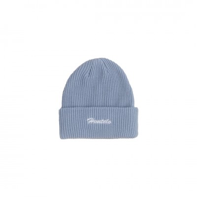 BRUSHED FONT LILAC RIB BEANIE