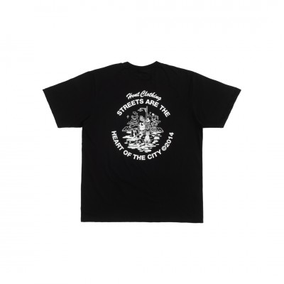 STREETS ARE THE HEART OF THE CITY BLACK TEE