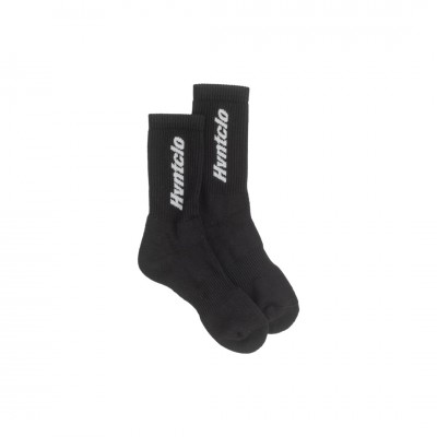 SIDEWAYS BLACK SOCKS