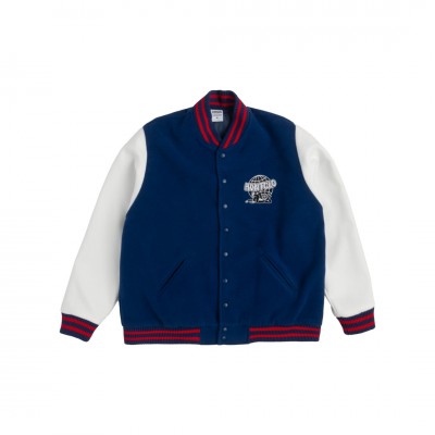 GLOBE CAT WHITE BLUE VARSITY