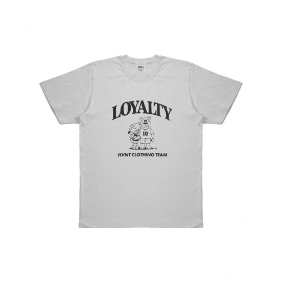 WHITE LOYALTY TEE