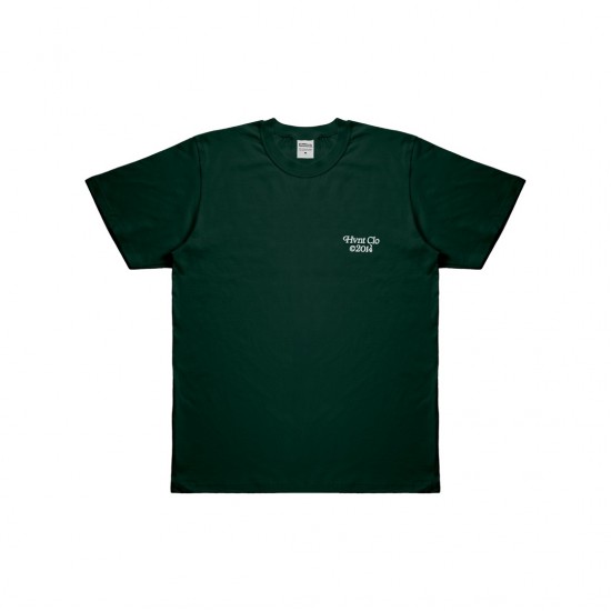 DARK GREEN RULES THE WORLD TEE