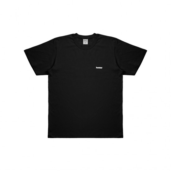 BLACK SIMPLE LOGO TEE