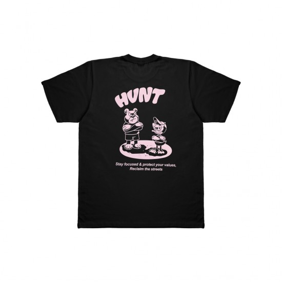 BLACK PROTECT YOR VALUES TEE