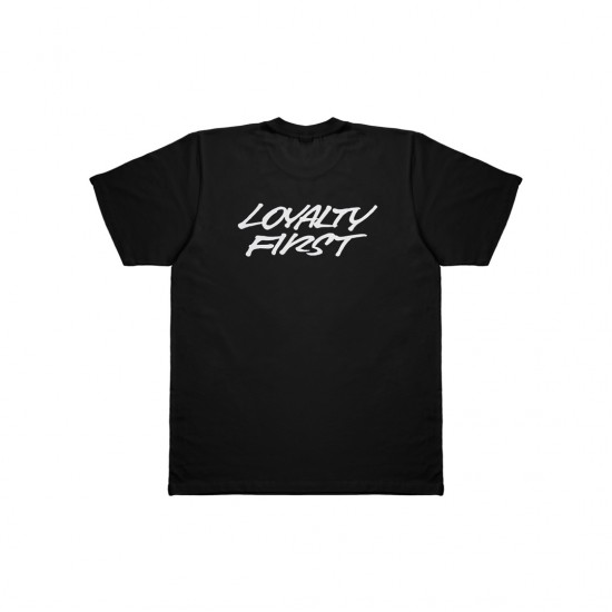 BLACK LOYALTY FIRST TEE