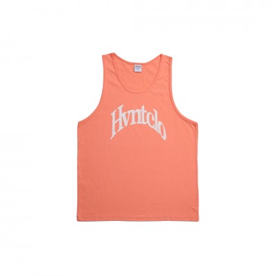 PEACH SEMICIRCLE TANK-TOP