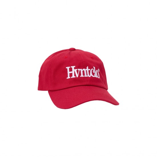 RED RECTANGULAR DAD-HAT