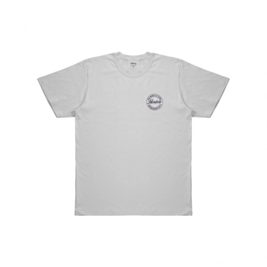 WHITE CIRCULAR TEE