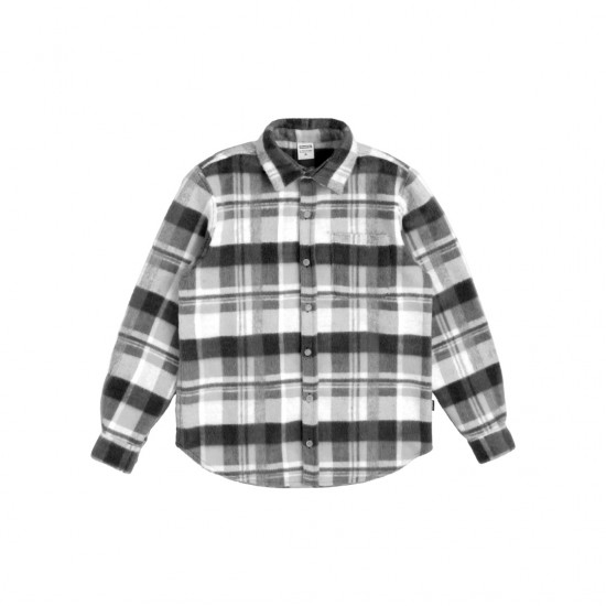 PLAID BLACK/WHITE/GREY SHIRT